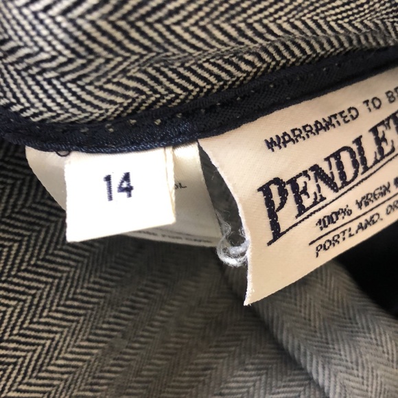 Vintage Wool Pendleton Skirt - Picture 9 of 12